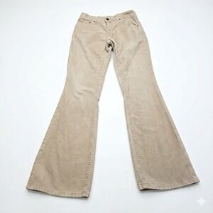 VTG Levi's 525 Corduroy Flare Jeans 27x32 Tan Beige Bell Bottom Boho Y2K Europe